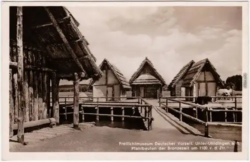 Unteruhldingen Deutscher Vorzeit, Pfahlbauten der Bronzezeit 1965