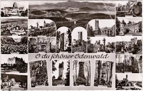 Waldkatzenbach-Waldbrunn: O du schöner Odenwald, Türme und Schlösser 1970