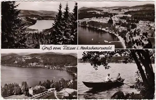 Titisee-Neustadt Titisee Mehrbild Foto Ansichtskarte 1960