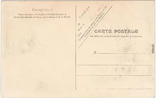 Lourdes Lorda Intérieur du Rosaire Hautes-Pyrénées CPA 1912