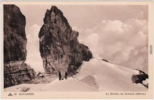 Gavarnie La Brèche de Roland Hautes-Pyrénées CPA 1932