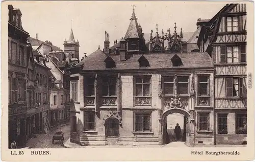 Rouen Hôtel Bourgtheroulde Seine-Maritime CPA Ansichtskarte 1914