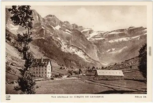 Gavarnie Vue générale du Cirque de Gavarnie Hautes-Pyrénées 1936