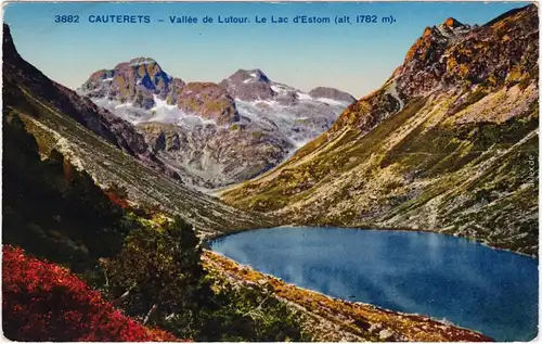 Cauterets Vallée de Lutour. Le Lac Hautes-Pyrénées  CPA Ansichtskarte 1914