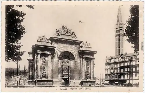 Lille Porte de Paris CPA Ansichtskarte Pas de Calais 1955