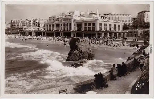 Ansichtskarte CPA Biarritz Miarritze Le Casino 1940