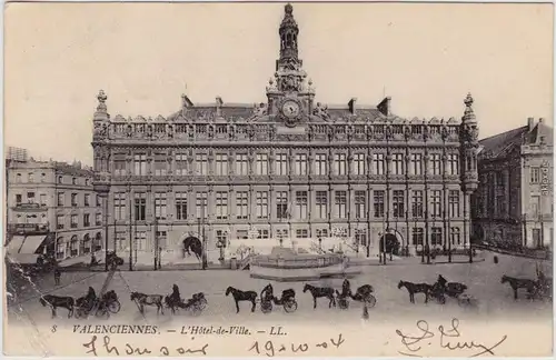 Valenciennes Hôtel-de-Ville Pas-de-Calais CPA 1904