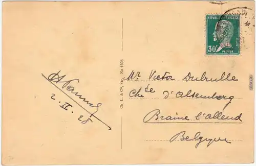 Straßburg Strasbourg Maison Kammerzell CPA Ansichtskarte 1928