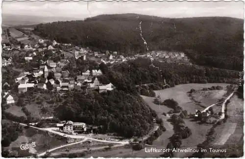 Altweilnau Weilrod Luftbild / Flugbild b Bad Homburg Darmstadt 1967