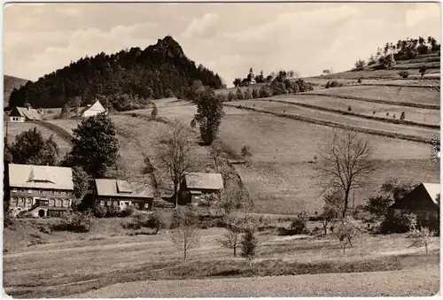 Sankt Georgenthal Jiřetín pod Jedlovou Zřícenina hradu Tolstyn 1961