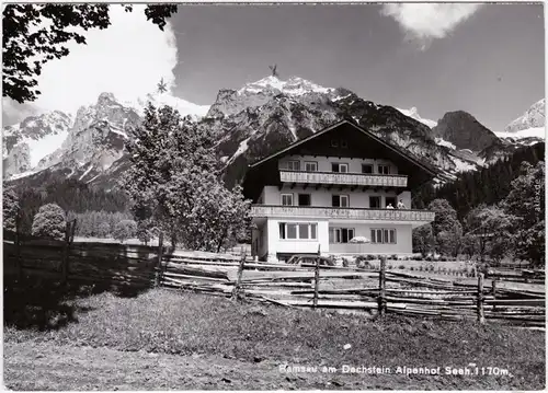 Foto Ansichtskarte Ramsau am Dachstein Alpenhof Seeh. 1170m 1970
