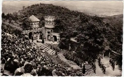 Ansichtskarte Thale Harz Bergtheater 1958