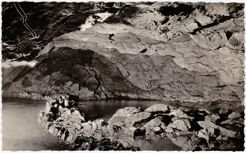 Ansichtskarte Uftrungen Südharz Heimkehle - Thyrahalle mit Thyrasee 1962