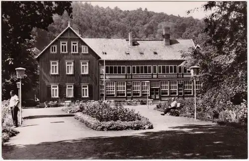 Treseburg FDGB Erholungsheim Haus Wildstein b Halberstadt  1962