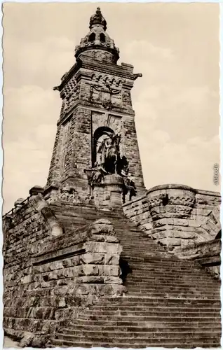 Foto Ansichtskarte Kelbra (Kyffhäuser) Kyffhäuser Denkmal 1961