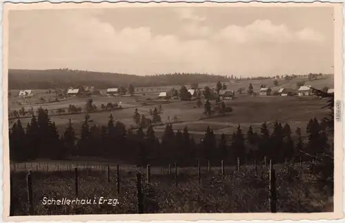 Schellerhau Altenberg (Erzgebirge) Blick auf die Stadt 1930