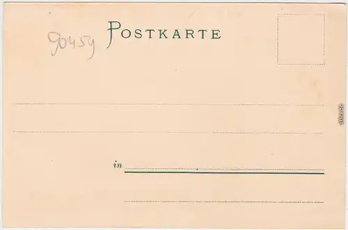 Ansichtskarte  Nürnberg Partie am Dürerhaus 1900