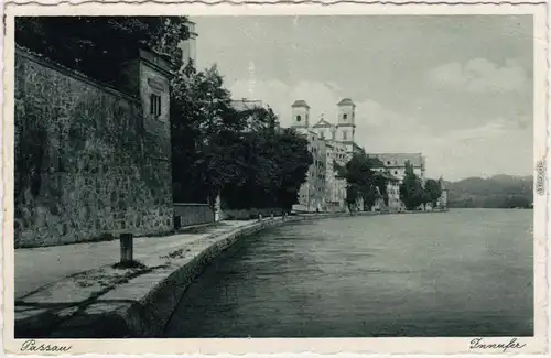 Passau Innufer Ansichtskarte  1932
