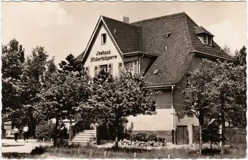Werdau Seehaus Kobertalsperre  Foto Ansichtskarte b Chemnitz 1959