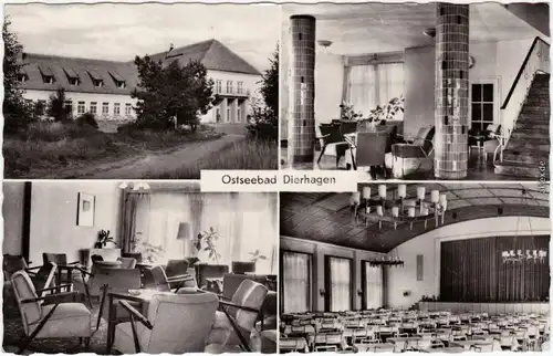 Dierhagen FDGB-Haus Ernst-Moritz-Arndt b Ribnitz Damgarten Rostock  1960