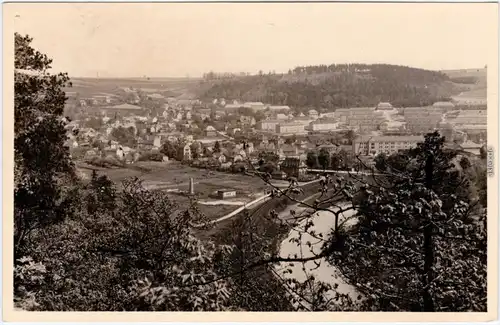 Berga (Elster) Panorama Foto Ansichtskarte 1964