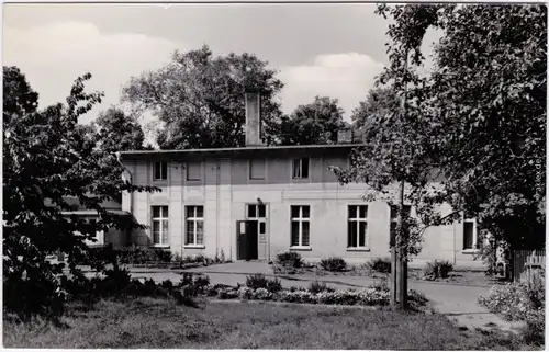 Foto Ansichtskarte Zechlinerhütte Rheinsberg FDGB Ferienheim Solidarität 1964