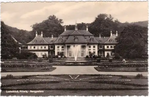 Foto Ansichtskarte Pillnitz Lustschloss - Bergpalais 1965