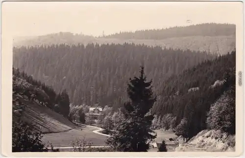 Schönbrunn Schleusegrund Tannenmühle im Thüringer Wald 1957