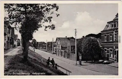 Brunsbüttel Brunsbüttelkoog Hafenstraße  	Dithmarschen Itzehoe  1935