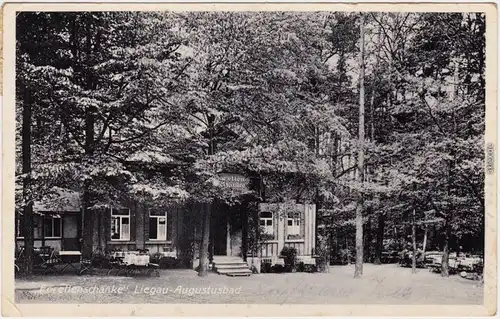 Liegau Augustusbad Radeberg Forellenschänke b Dresden Langebrück 1936