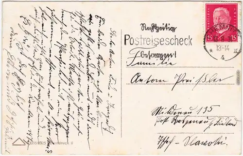 Ansichtskarte Chemnitz Karl-Marx-Stadt Partie am Flughafen 1931