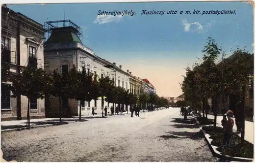 Neustadt Zeltberg Sátoraljaújhely  Nové Mesto pod Šiatrom Kazinczy Straße 1919