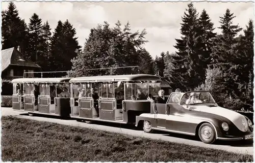 Freudenstadt Waldbähnle auf dem Kienberg Foto Ansichtskarte  1969