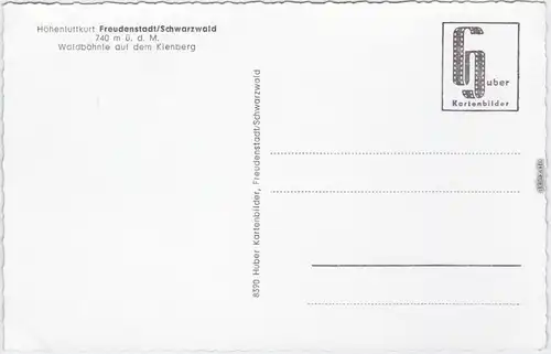 Freudenstadt Waldbähnle auf dem Kienberg Foto Ansichtskarte  1969