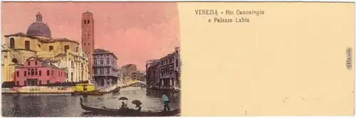 Venedig Venezia Rio Cannaregio e Palazzo Labia 1905