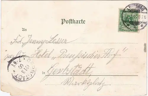 Rochsburg Lunzenau Stadtpartie und Rochsburg 1900