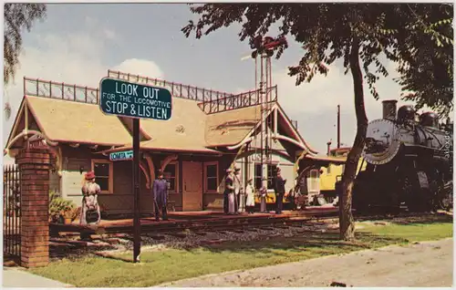 Lomita Lomita Railroad Museum Eisenbahn California Kalifornien  1968