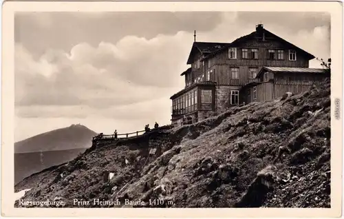 Krummhübel Karpacz Partie an der Prinz Heinrichbaude 1932 