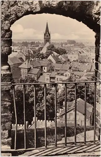 Bad Liebenwerda Blick vom Lubwartturm Foto Ansichtskarte 1968