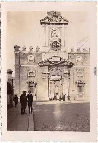 Rom Roma Porta-Pia (Privatfotokarte) Ansichtskarte  1930