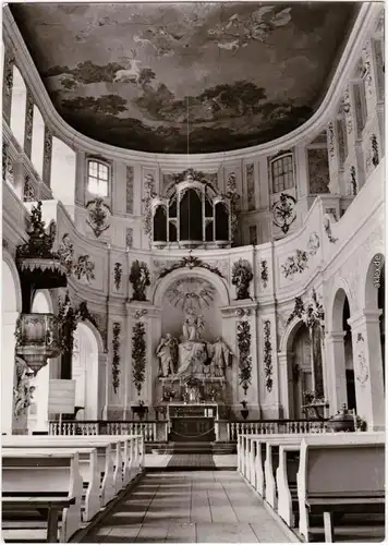 Wermsdorf Schloßkapelle Hubertusburg - jetzt Katholische Kirche 1975