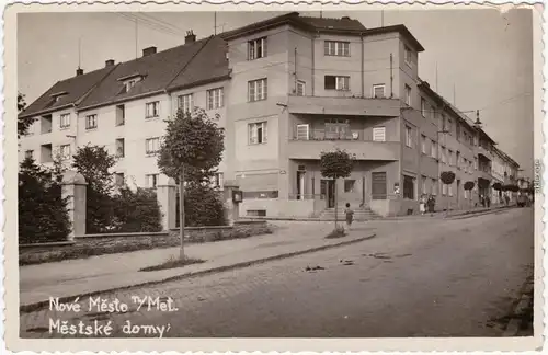 Neustadt an der Mettau Nové Město nad Metují Straße b Nachod Königgrätz  1935