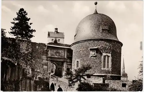 Stolpen Burgruine  Foto Ansichtskarte  1957