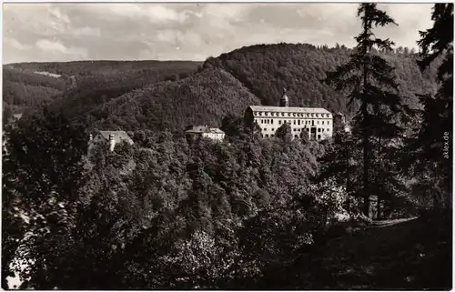 Schwarzburg Schloss (Privatwohnungen)  Foto Ansichtskarte  1959