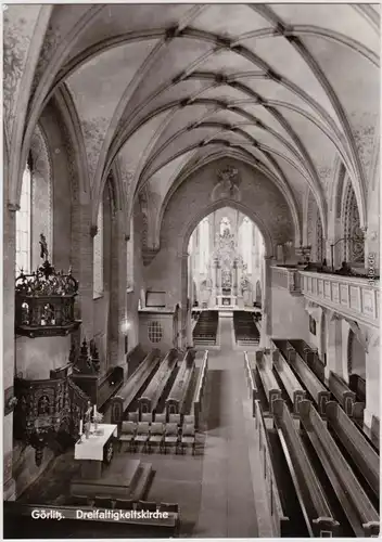 Görlitz Zgorzelec Dreifaltigkeitskirche, Gotischer Chor 1979 