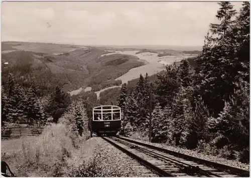 Foto Ansichtskarte Lichtenhain Bergbahn-Oberweißbach Bergbahn 1963