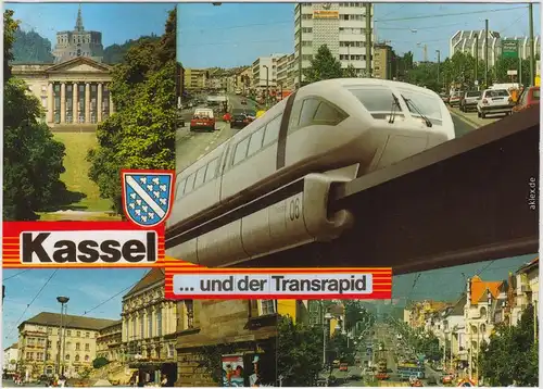 Bad Wilhelmshöhe Kassel Cassel Mehrbild: ua Wilhelmshöhe - Transrapid 1994