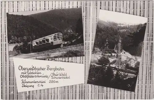 Lichtenhain Bergbahn-Oberweißbach Oberweißbacher Bergbahn 1965