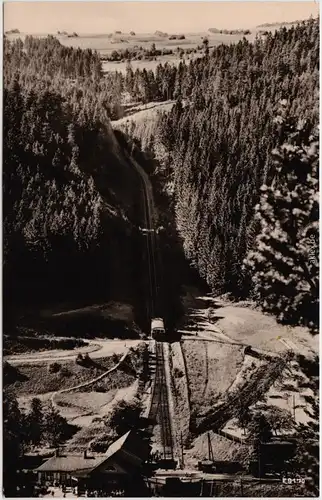 Foto Ansichtskarte Lichtenhain Bergbahn-Oberweißbach Bergbahn 1959