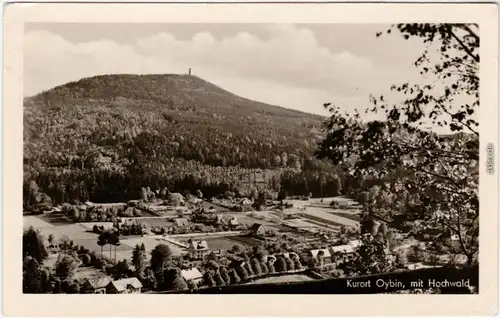 Oybin Hochwald-Turm Ansichtskarte b Zittau  1953